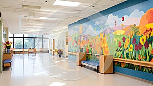 surgery corridor hospital building