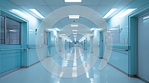 surgery corridor hospital building