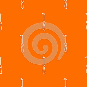 Surgery hook pattern vector orange