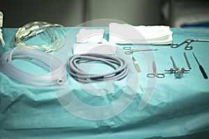 Surgery instrumentation table