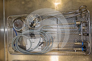 Surgery instruments in reprocessing