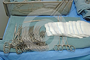 Surgery Instruments Setup