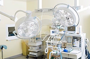 Surgery room`s full equipment