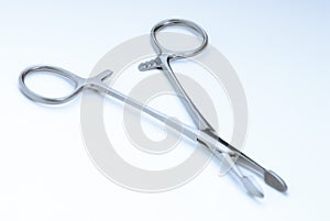 Surgical clamps photo