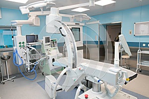 Surgical department, modern air-conditioned medical module photo