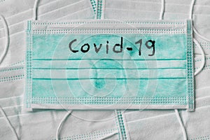 Surgical face masks against covid-19