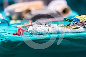 Surgical instruments for open heart surgery