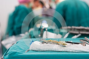 Surgical instruments for open heart surgery