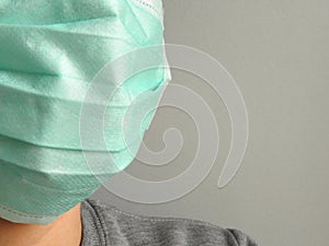 Surgical mask. Use Mask Properly. Mask fit snugly over the face.  Mask used for prevent the spread of the disease.