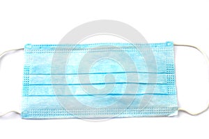 Surgical medical dressing on a white background
