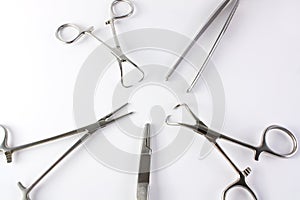 Surgical medical instruments photo