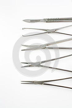 Surgical medical instruments photo