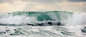 Surging waves in the deep sea