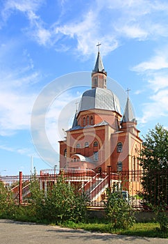 Church of Christ the Savior of Evangelical Christians-Baptists in the Russian city of Surgut photo