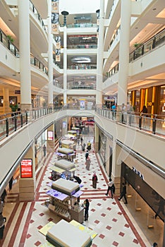 Suria KLCC shopping mall in Petronas Twin Towers.