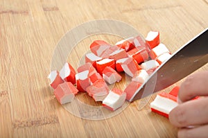 Surimi - crab fingers