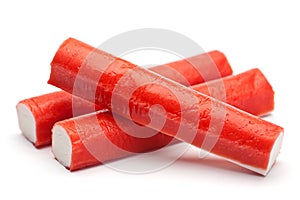 Surimi crab stick photo