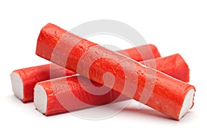 Surimi crab stick photo