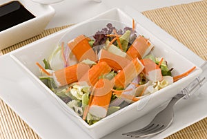 Surimi salad.