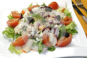 Surimi salad