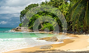 Surin Beach in Phuket Island, Thailand