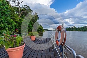 The Suriname River In The Amazon