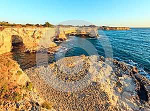 Surise Faraglioni at Torre Sant Andrea, Italy