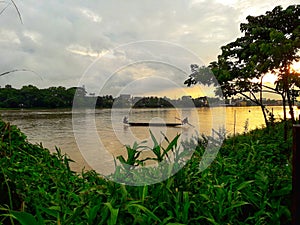 Surma river, Sylhet.