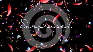 surprise birthday party (footage video)