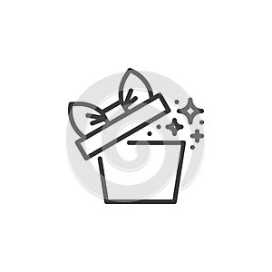 Surprise Box line icon