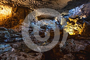 Surprise Cave, aka Sung Sot Cave, in halong bay, vietnam