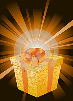 Surprise gift vector