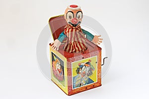 Surprise music box toy