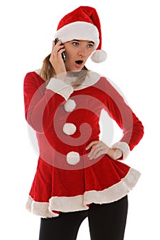 Surprise phone call from Santa
