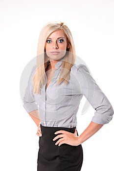 Surprised Business Woman