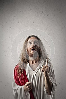 Surprised Jesus