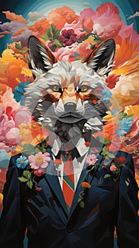 A fusion of human ingenuity and the fox\'s cleverness photo