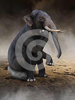 Surreal Elephant Think, Ideas, Innovation