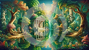 Enchanted Woodland Symphony: Amazing Nature photo