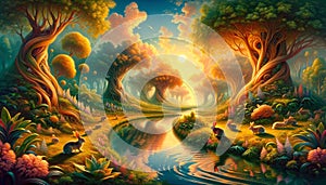 Enchanted Woodland Symphony: Wonderful Nature photo