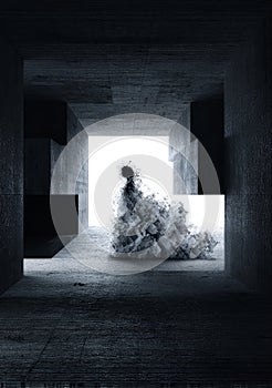 Walking Toward the Fallout