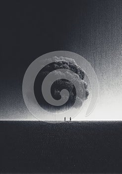 Walking Toward the Fallout