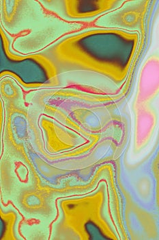 Surreal Islands Experiment Abstract Design