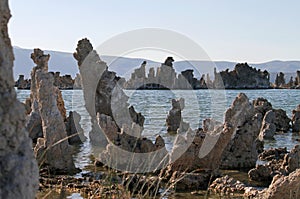 Surreal landscape of Mono Lake, California