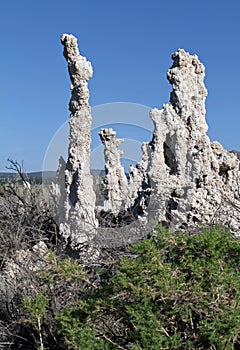 Surreal landscape of Mono Lake, California