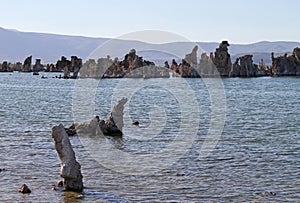 Surreal landscape of Mono Lake, California