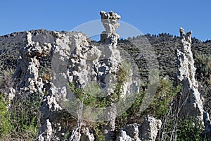 Surreal landscape of Mono Lake, California