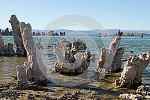 Surreal landscape of Mono Lake, California