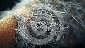 Surreal Macro Photography: Organic Forms Of An Old Man\'s Hairy Ankle