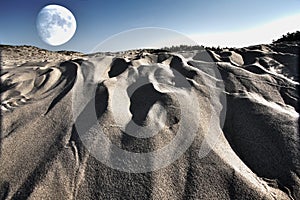 Surreal Moonscape photo